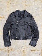 faux leather jacket