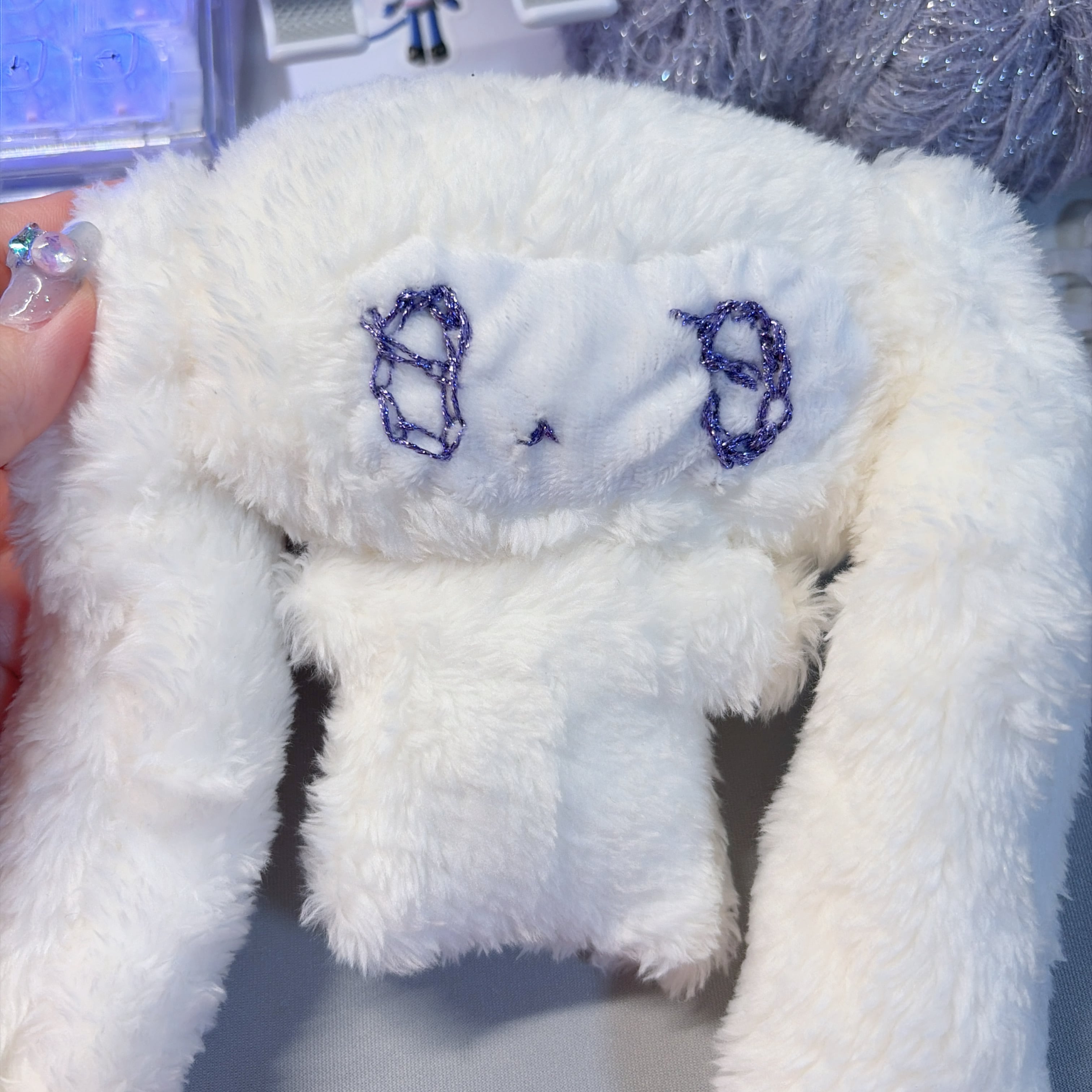 ぐりーむさん 個体番号くろーばー（でこ）自作ぬいぐるみ ハンドメイド 韓国 ぐりーむさん 個体番号くろーばー（でこ） | 萌ぬい！