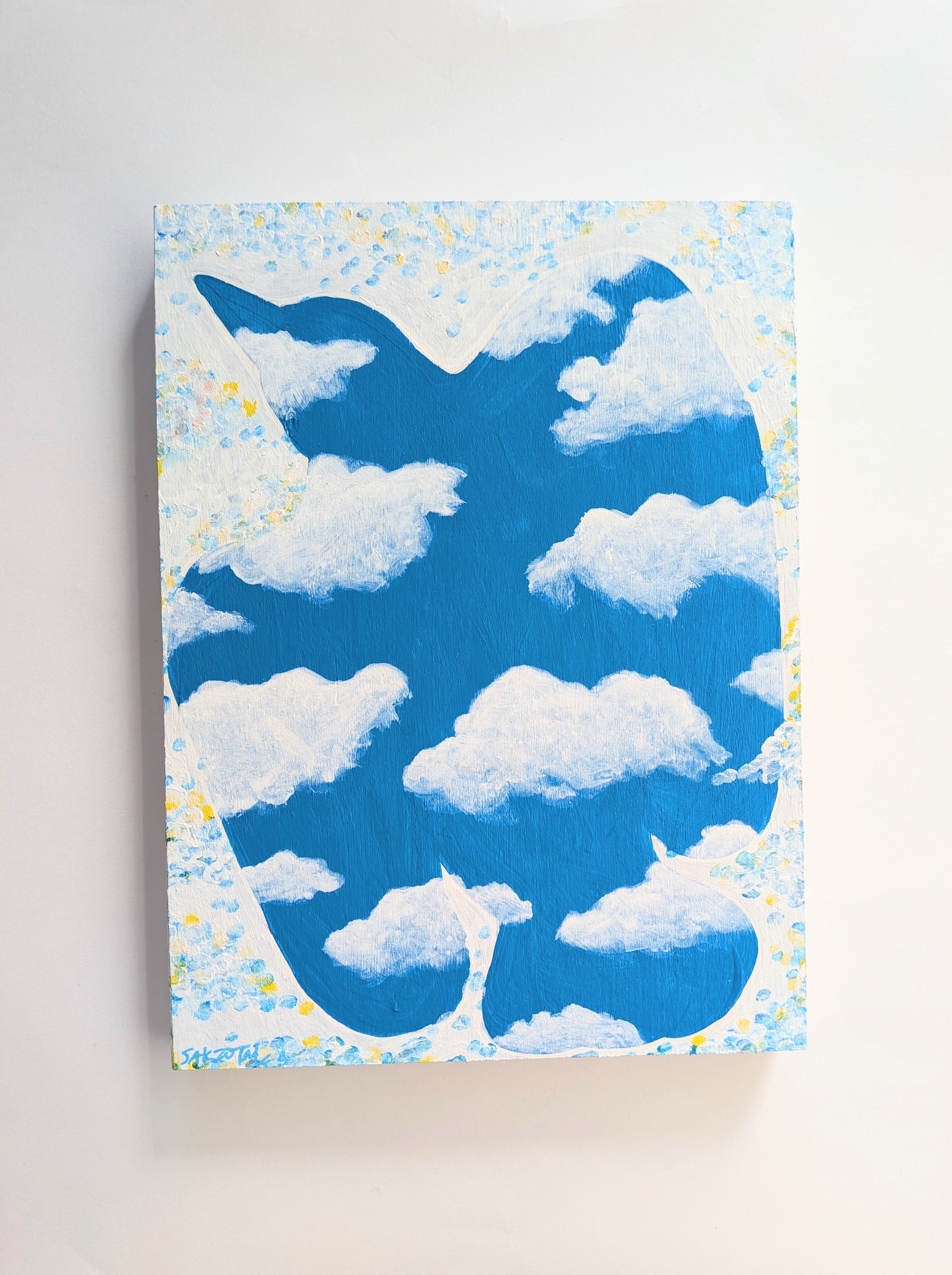 I am hereシルクスクリーン作品No.7 | SAKI OTSUKA SHOP
