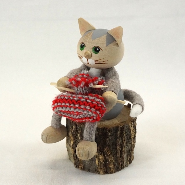 220 Knitting Cat ニッター