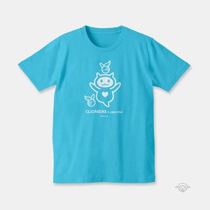 ［在庫限り］クリオネ Tシャツ（アクアブルー）