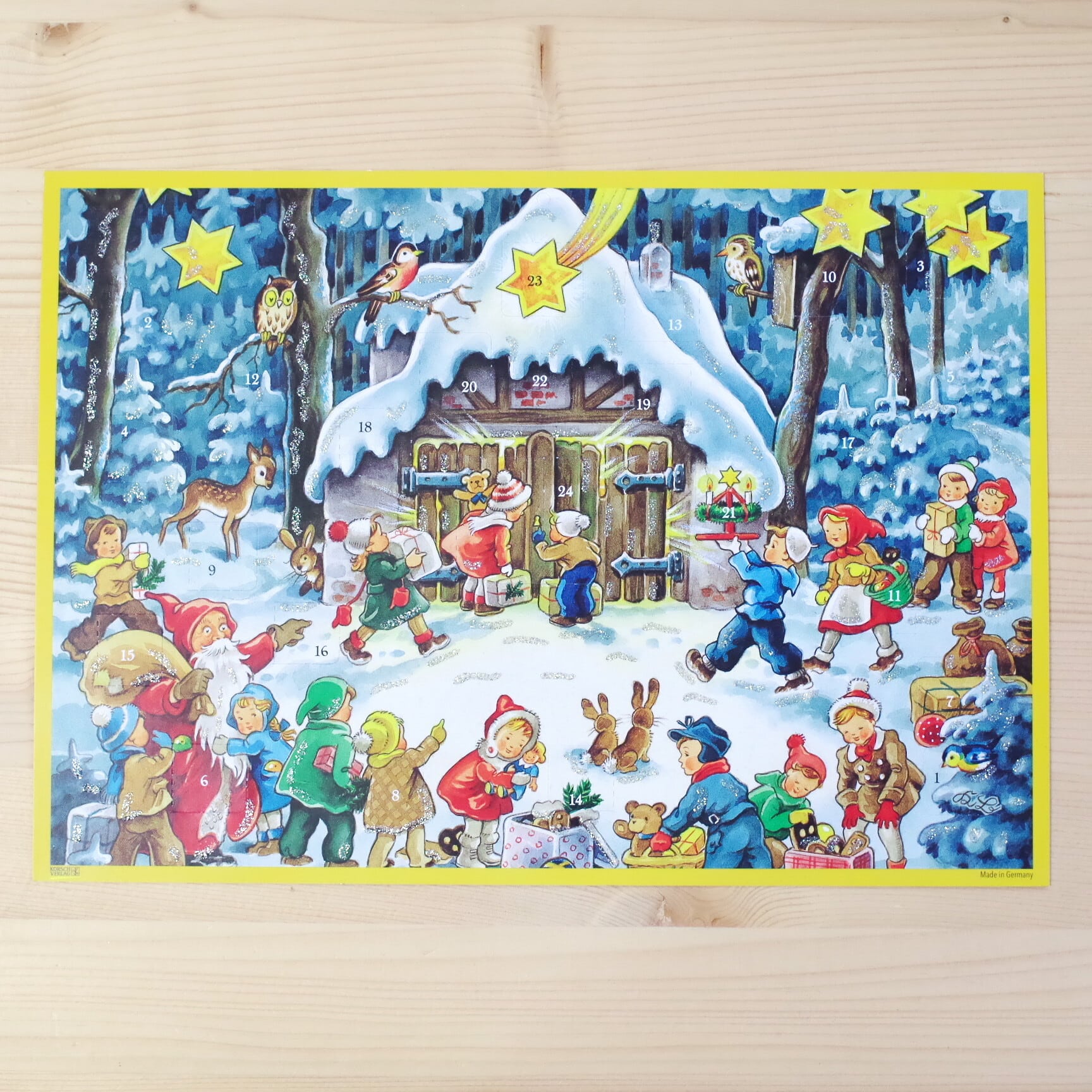 アドベントカレンダー　サンタイズカミング 数量限定 アドベント カレンダー 2025 クリスマス 人形 ノルディカ