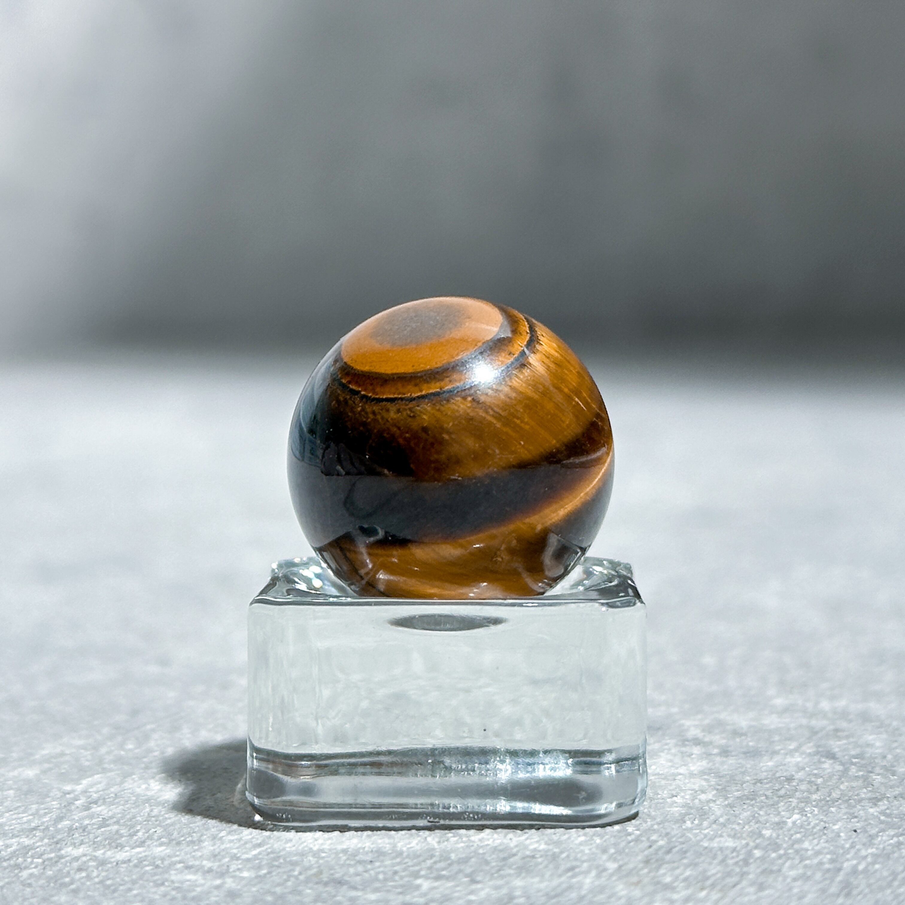 タイガーアイ スフィア（丸玉）32◇ Tiger's eye ◇天然石・鉱物