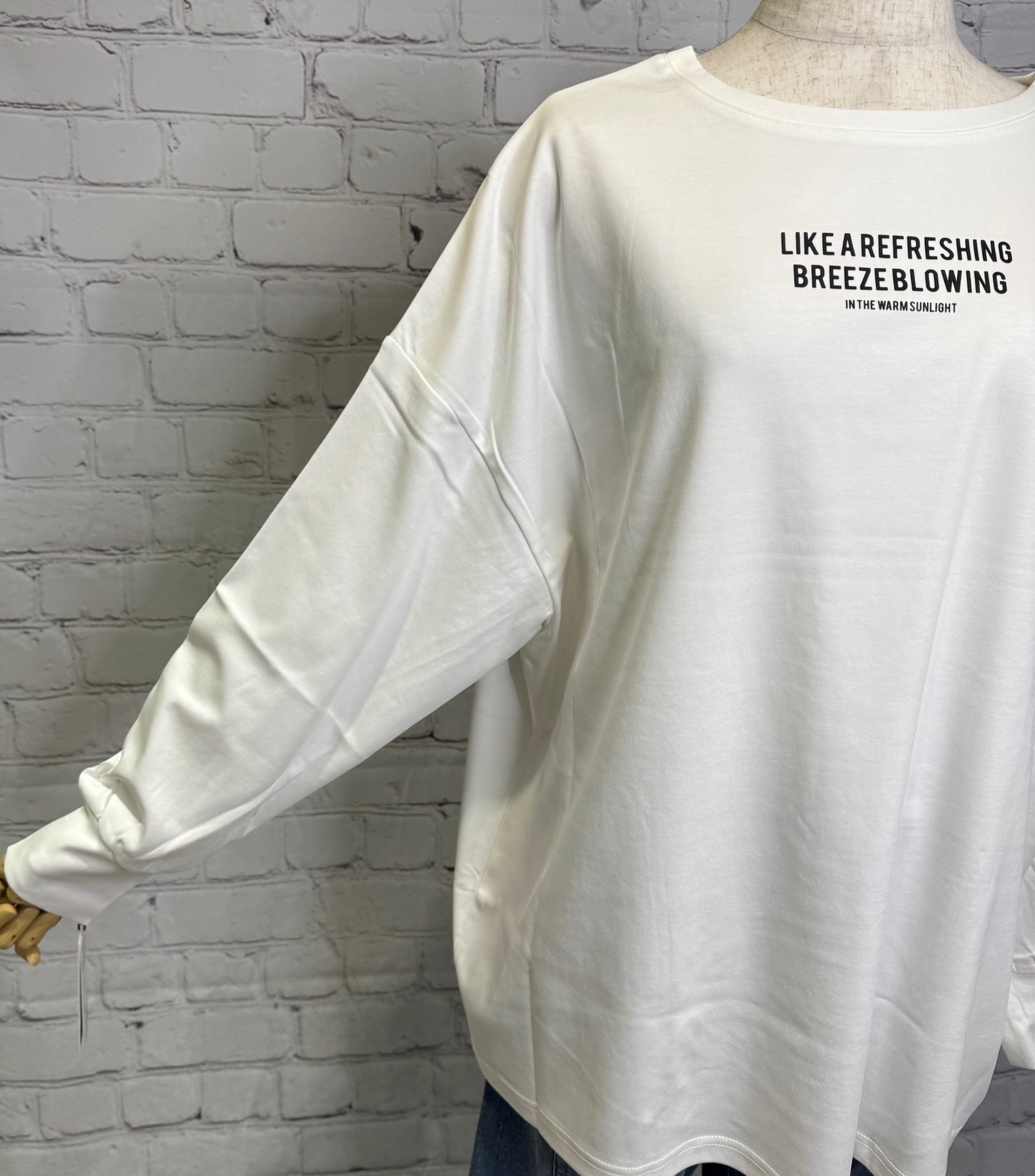 SALE！Dignite collier ディニテコリエ 2WAYフォトTシャツ 80256304