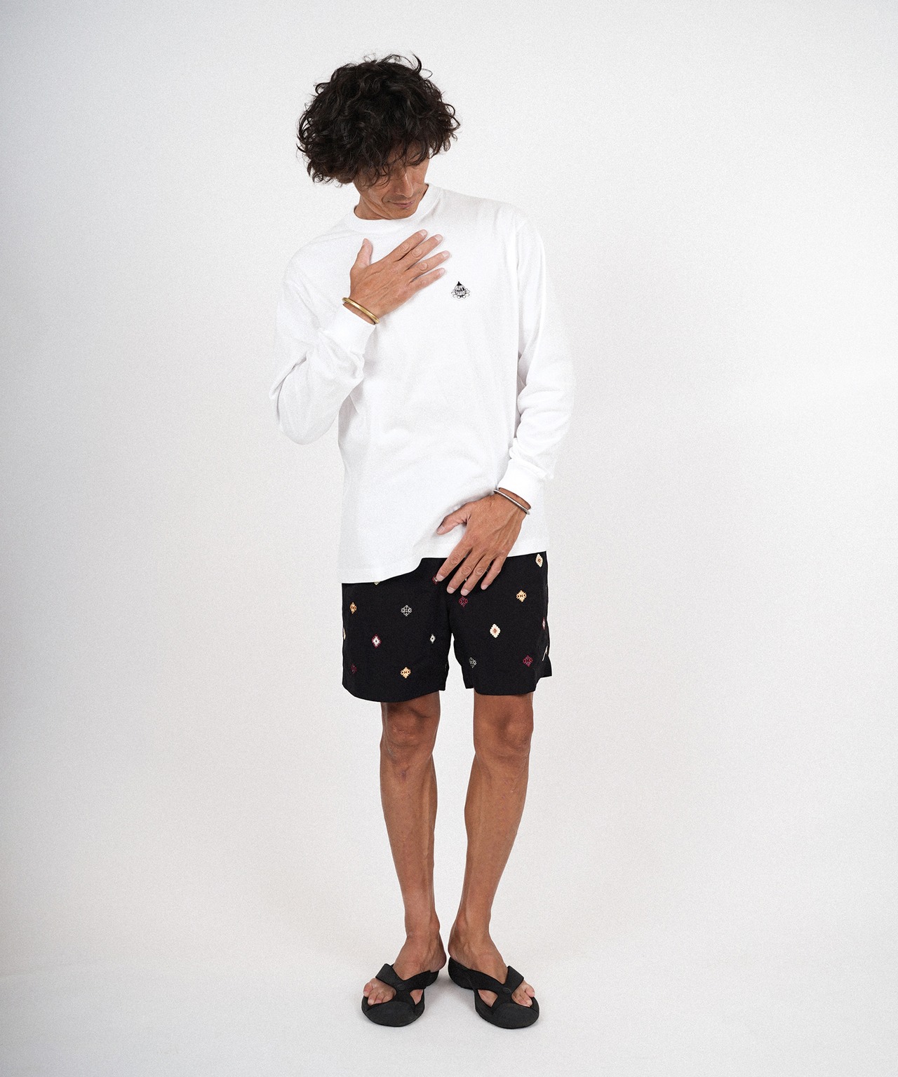 HAPPY SAUCE ICON WAPPEN LONG SLEEVE［HSC008］