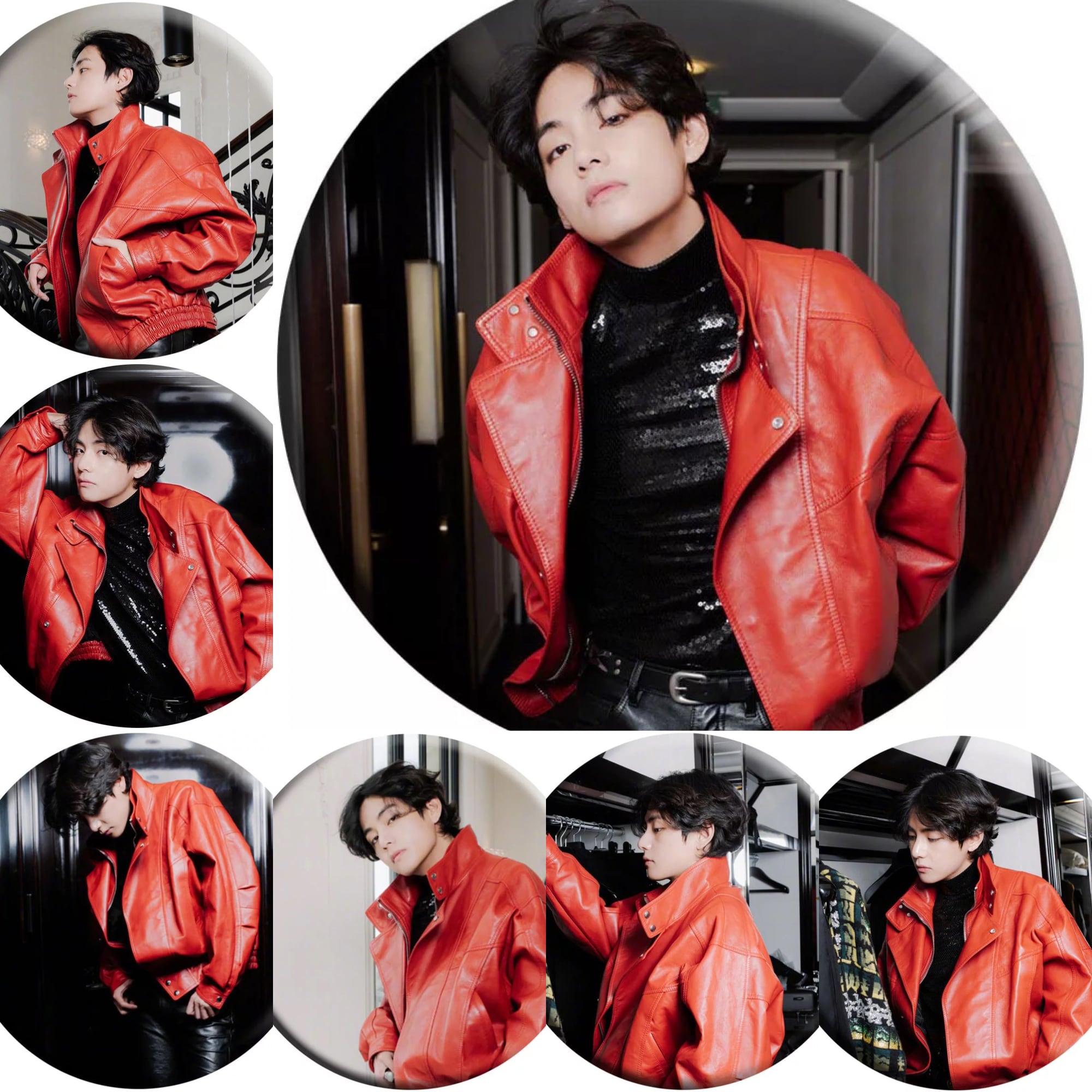 BTS V CELINE(1) ピンバッジ テテ テヒョン V BTS V CELINE(1) ピンバッジ テテ テヒョン V