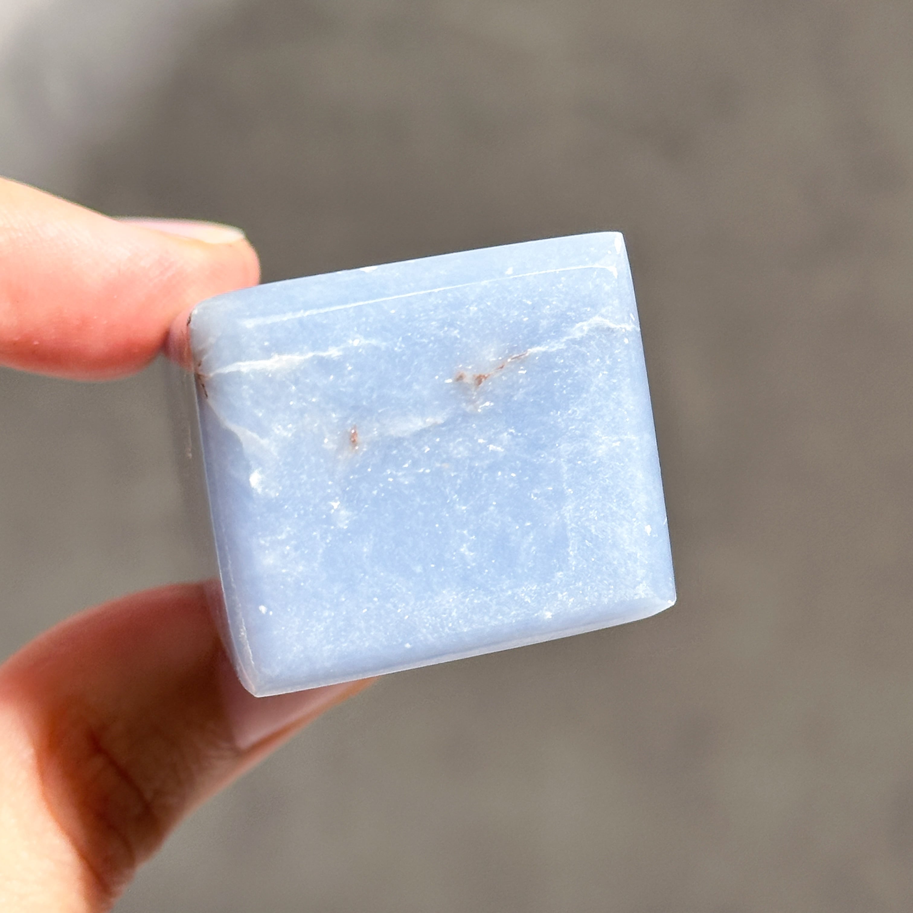 エンジェライト タワー 71◇ Angelite ◇天然石・鉱物・パワーストーン