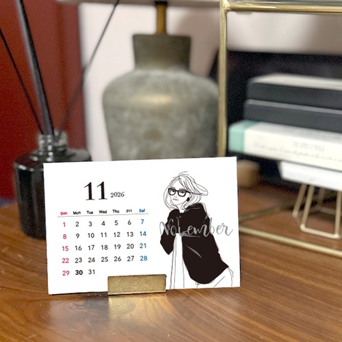 2026カレンダー(Woman) ・“YWPC”