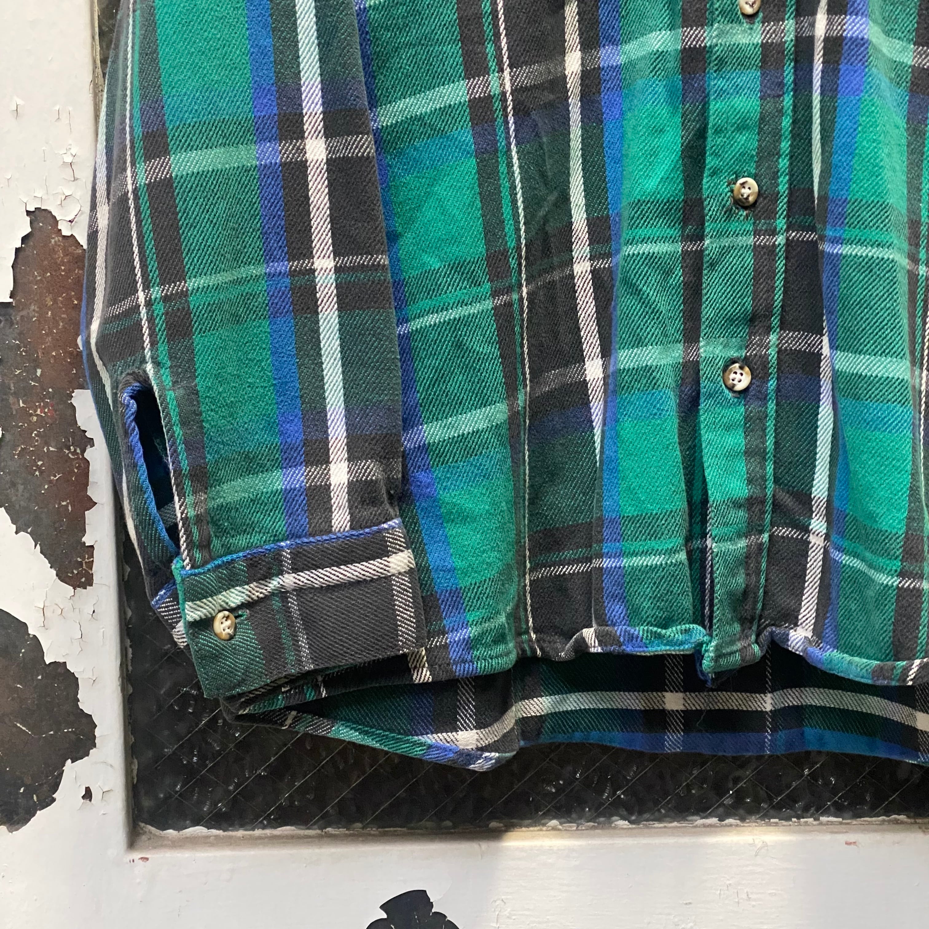 L!!】90's FIVE BROTHER Flannel Shirt | 下北沢SPiKe＆SPiCe
