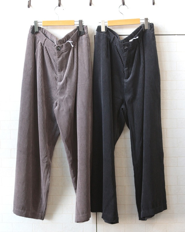 【n'OrLABEL】コーデュロイ ワイドパンツ　(251100)