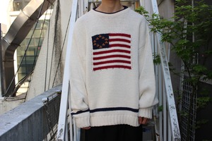 【online限定】the Stars and Stripes sweater