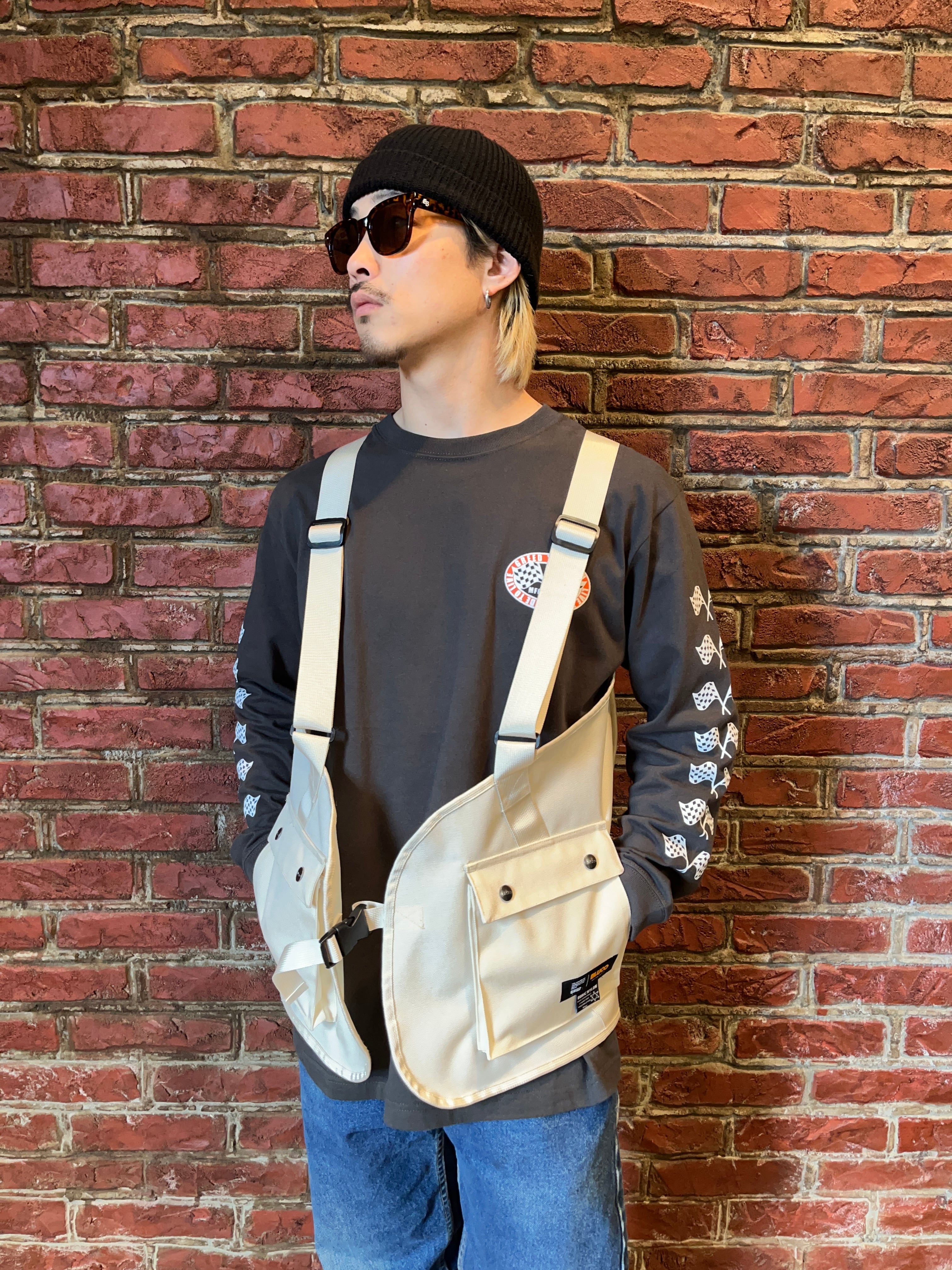 BLUCOxGREED THIRTEEN UTILITY VEST ver.2 Ivory | DOG HOUSE GARAGE