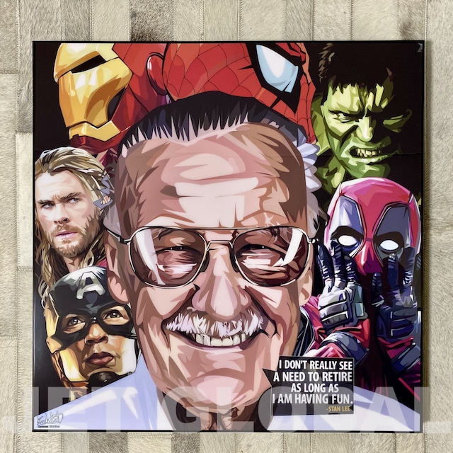 スタンレー/ STAN LEE & HEROES / Lサイズ 52cm / PAPMA_0032