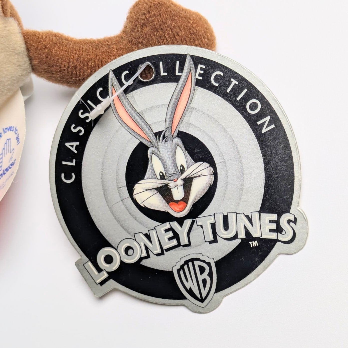 ☆VINTAGE 1999☆【 Looney Tunes ( ルーニーテューンズ )】 タズマニアンデビル / TAZ / マスコットキーホルダー / ぬいぐるみキーホルダー〚アメリカン雑貨 アメトイ〛