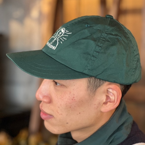 Golden Sombrero Logo CAP Green