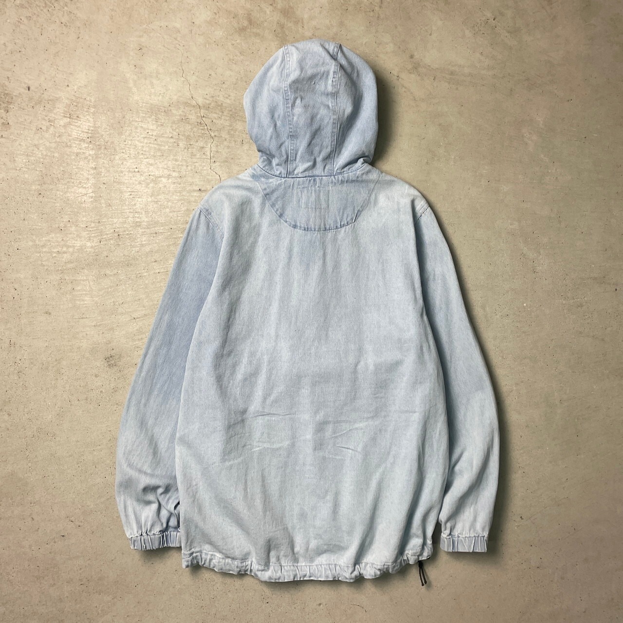 UNKNOWN デニムアノラックパーカー プルオーバーパーカー メンズL-XL 