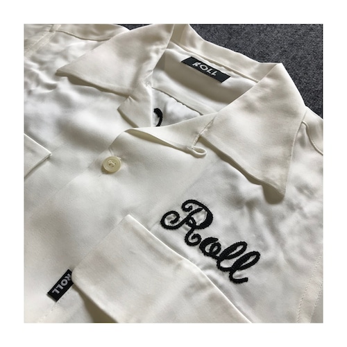 【SALE 50%OFF!!!】ROLL : Roll 刺繍 One-Up shirt 