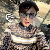 #AIRGRAM / GOLF&CITY 偏光サングラス /(形:ボスリントン 色:ブラック レンズ:グリーン) / TPGC-8031-5