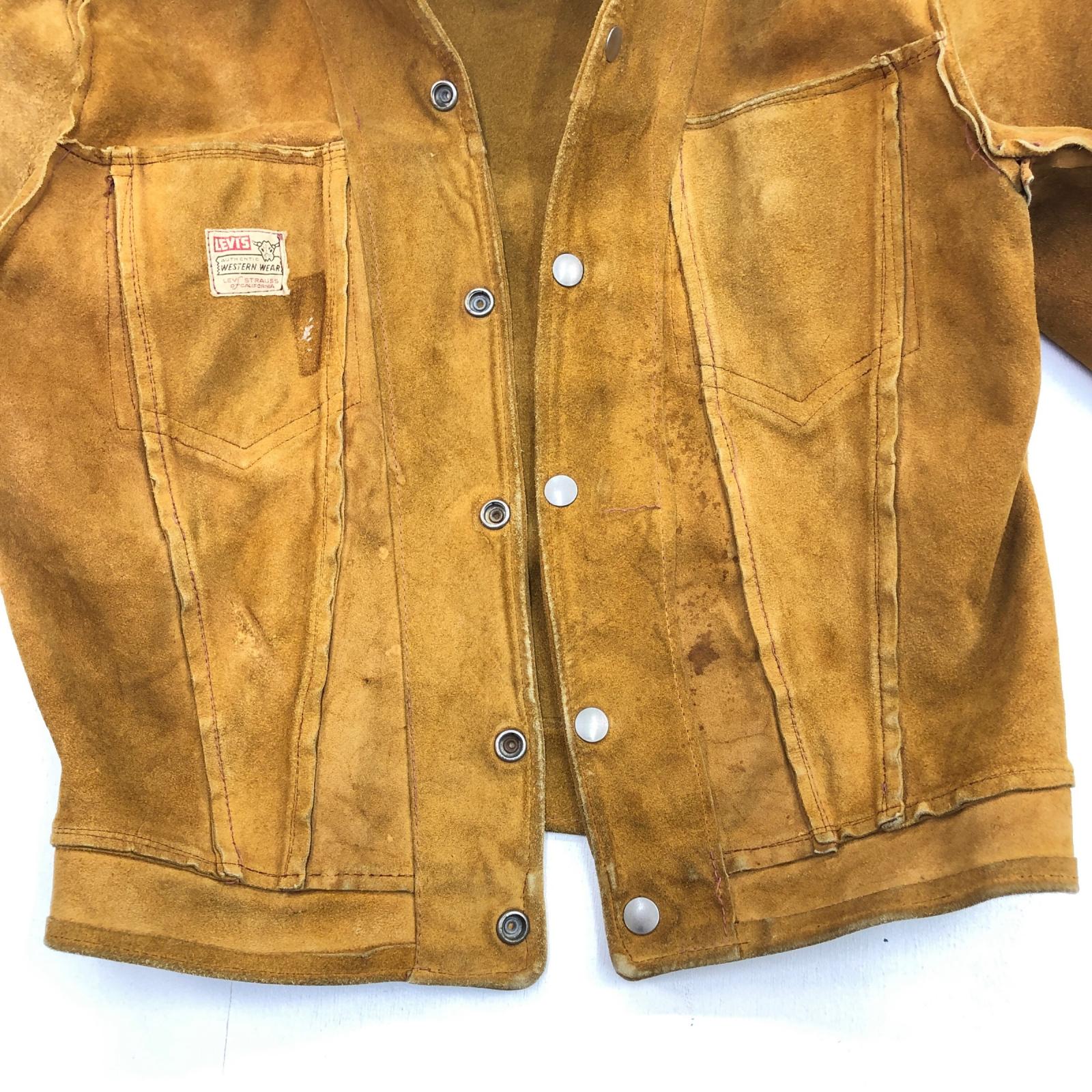 LEVI'S リーバイス 50- 60年代 ショートホーン BIG E スウェード