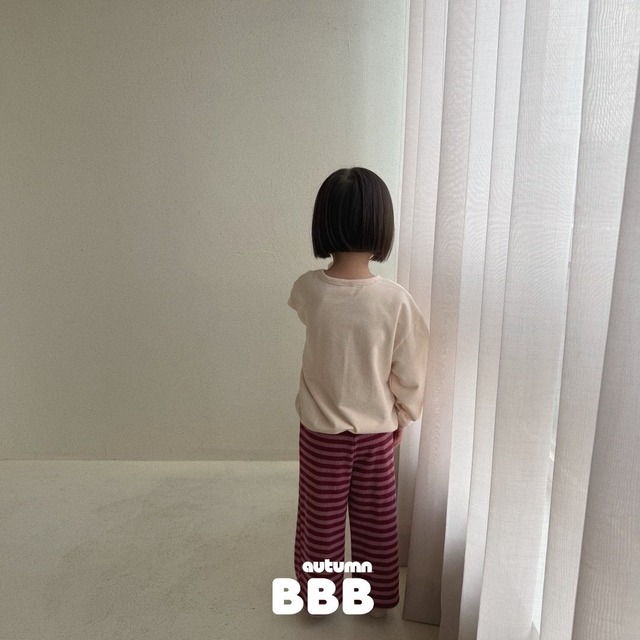 《予約》送料無料【Bella bambina】Stripe Pants