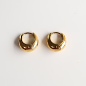 7/17(金)21時新作発売*stainless プラム フープ ピアス