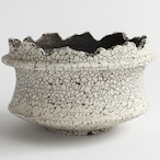 -罅化粧- Crack Cylinder Pot(中根楽) ※XL No.003