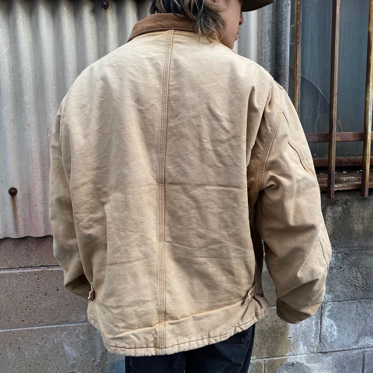 Carhartt カーハート ワークジャケット メンズ2XL相当 古着 Carhartt