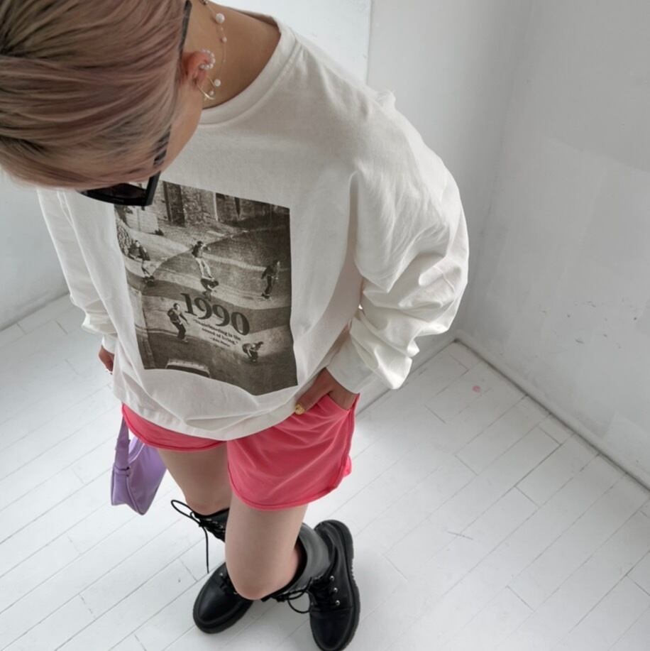 1990 long sleeve T-shirt _LN01057