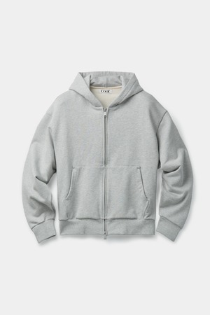[COOR] Minimal Cotton Hooded Zip Jumper (Melange Gray) 正規品 韓国ブランド 韓国通販 韓国代行 韓国ファッション クール クーア クアー COOR 日本 店舗