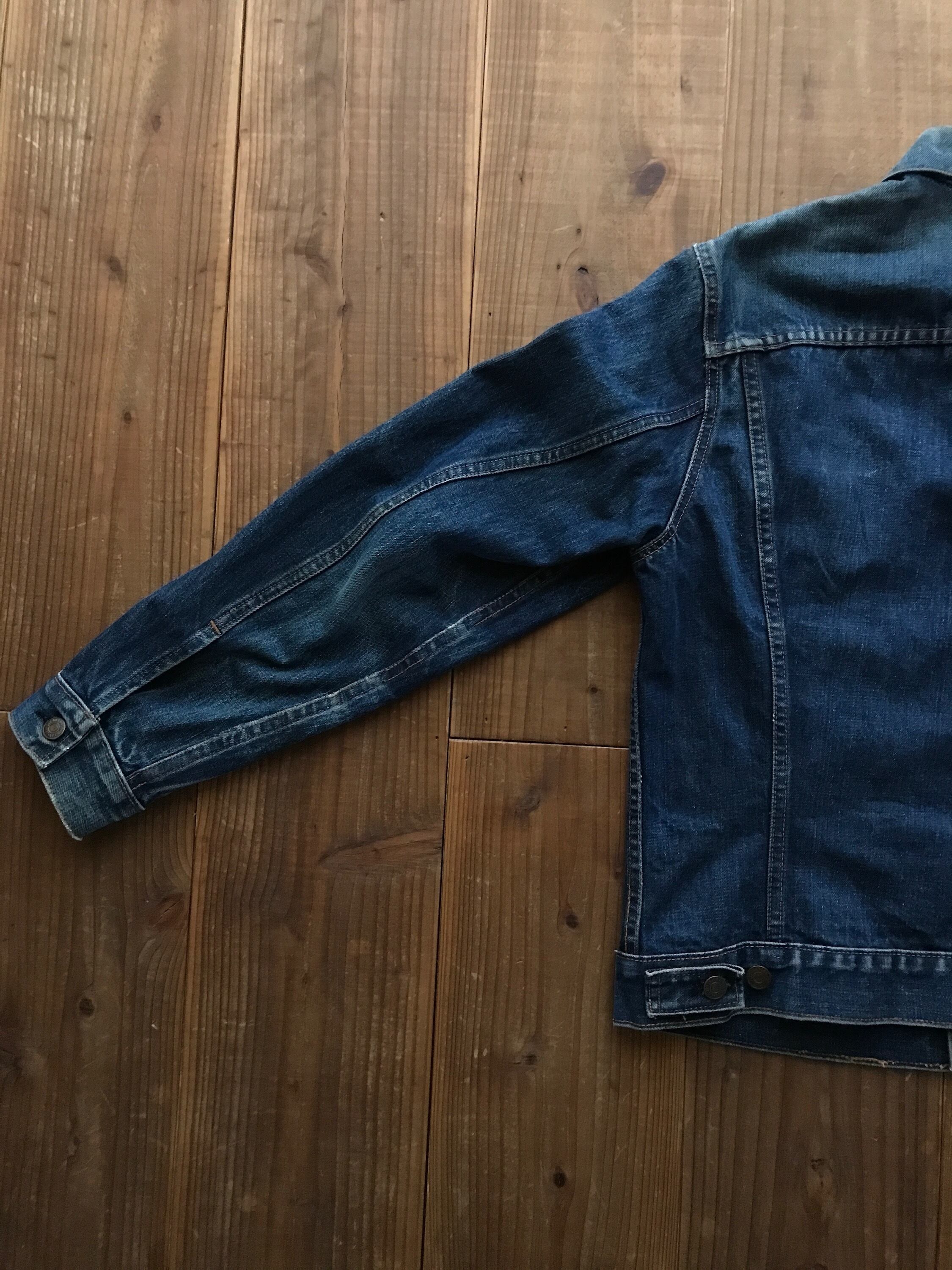 60's LEVI'S 70505 BIG-E デニムジャケット 実寸(38位)