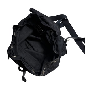 PRADA black nylon backpack