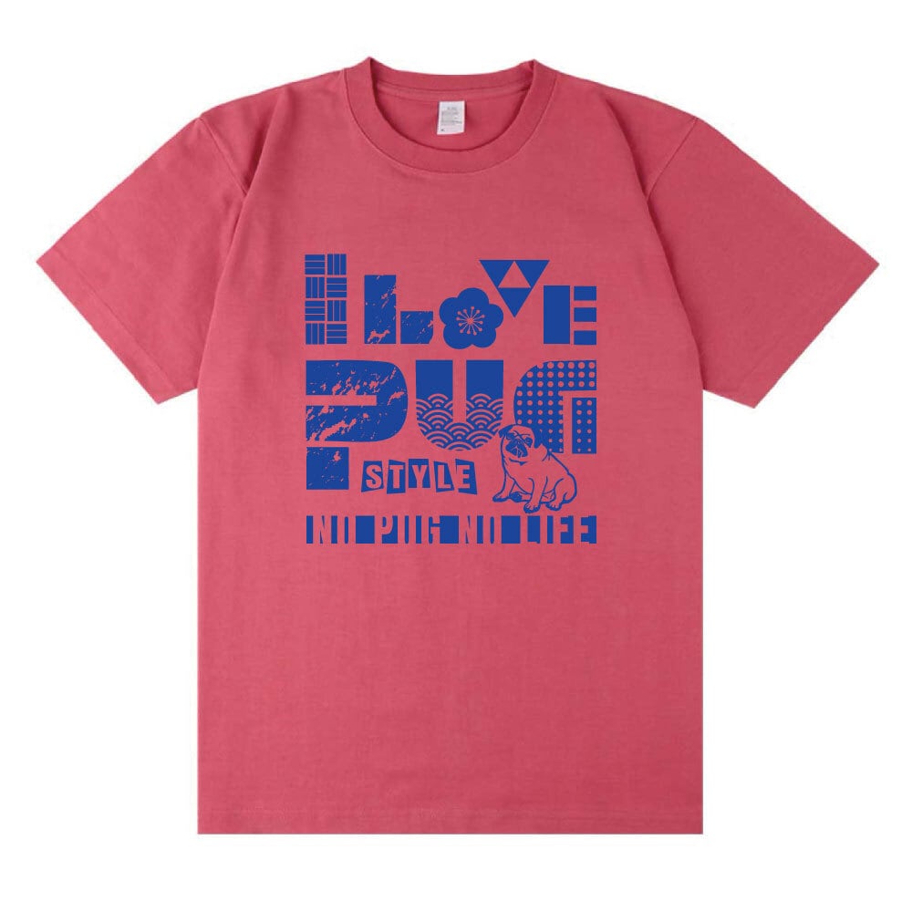 フェスっぽいＴシャツ【フラミンゴピンク】