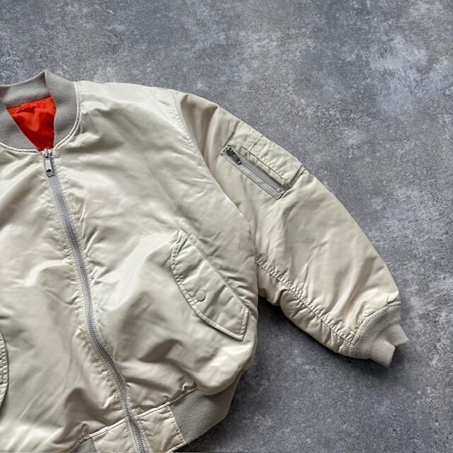 UNIQLO】オールドユニクロ 90s MA-1 フライトジャケット ミリタリー