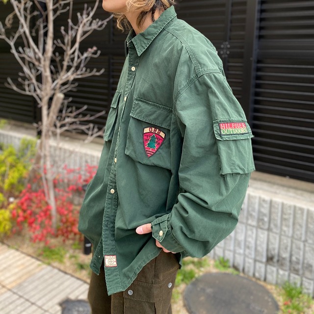 レアデザイン ビッグサイズ 90年代 TOMMY HILFIGER OUTDOORS トミー 