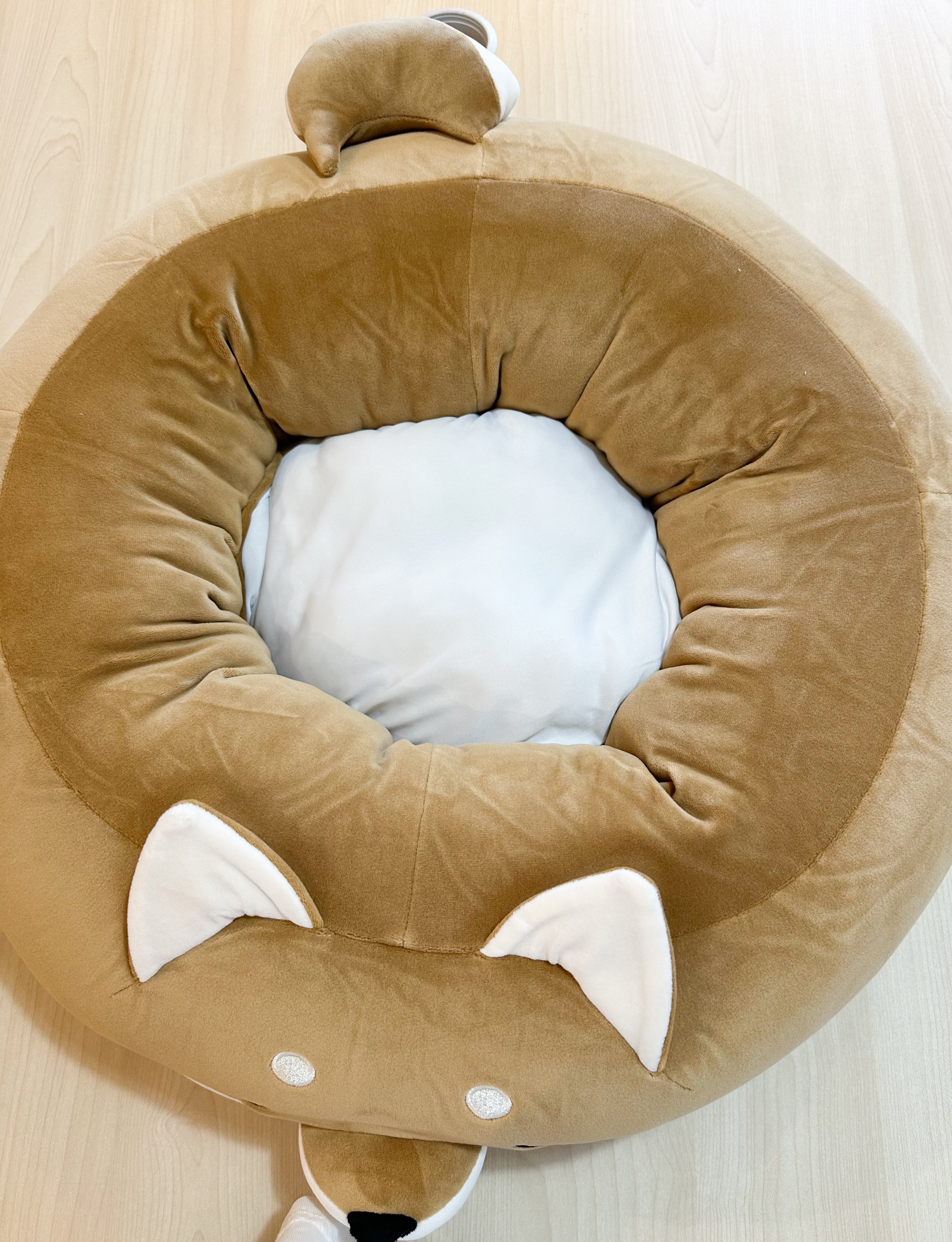ペット用マシュマロラウンドベッド 柴犬 | わんこ雑貨の店 スマイルズ
