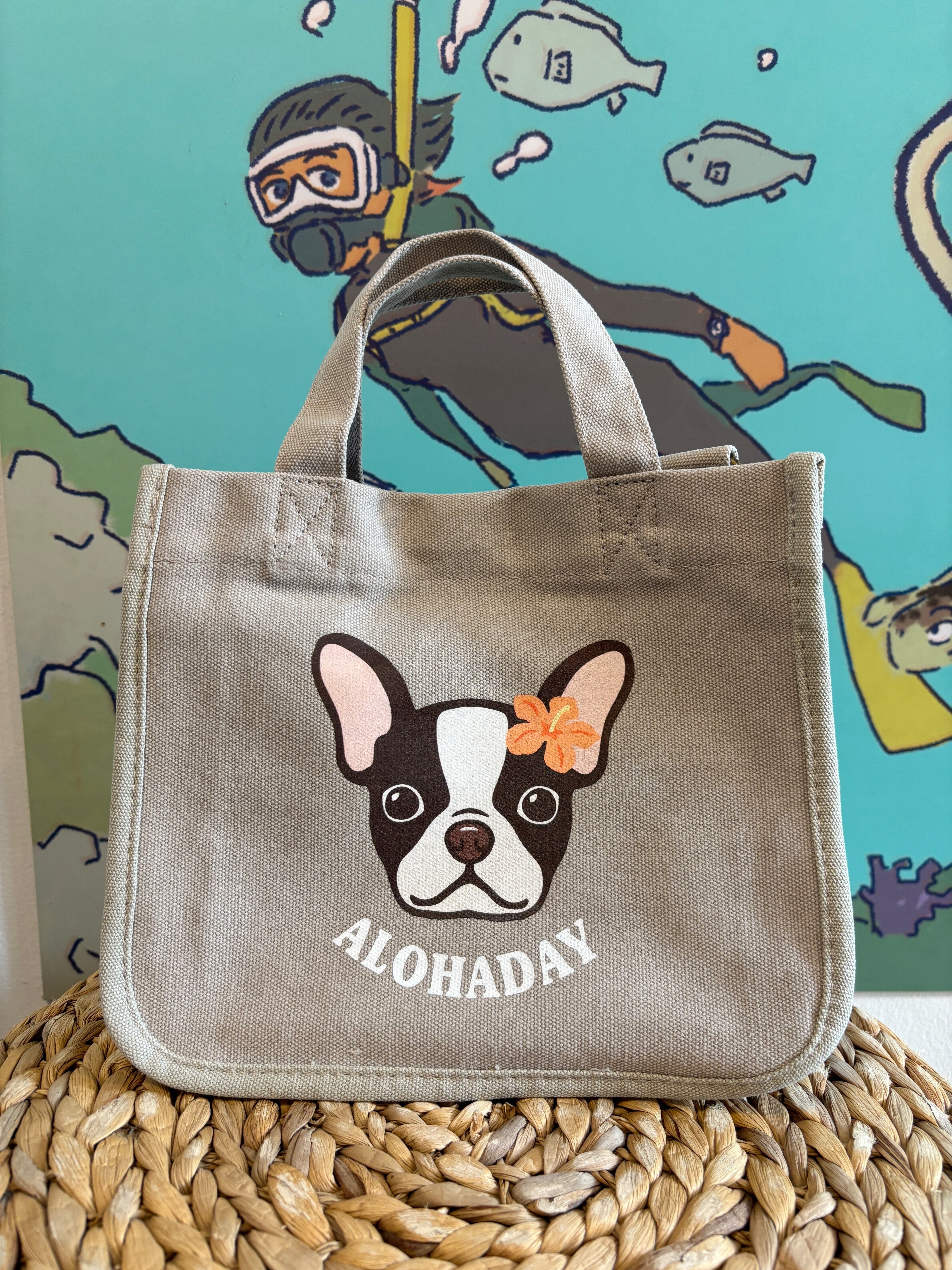 2way ハワイアンBag ショルダーバッグ＆トートバッグ フレンチ