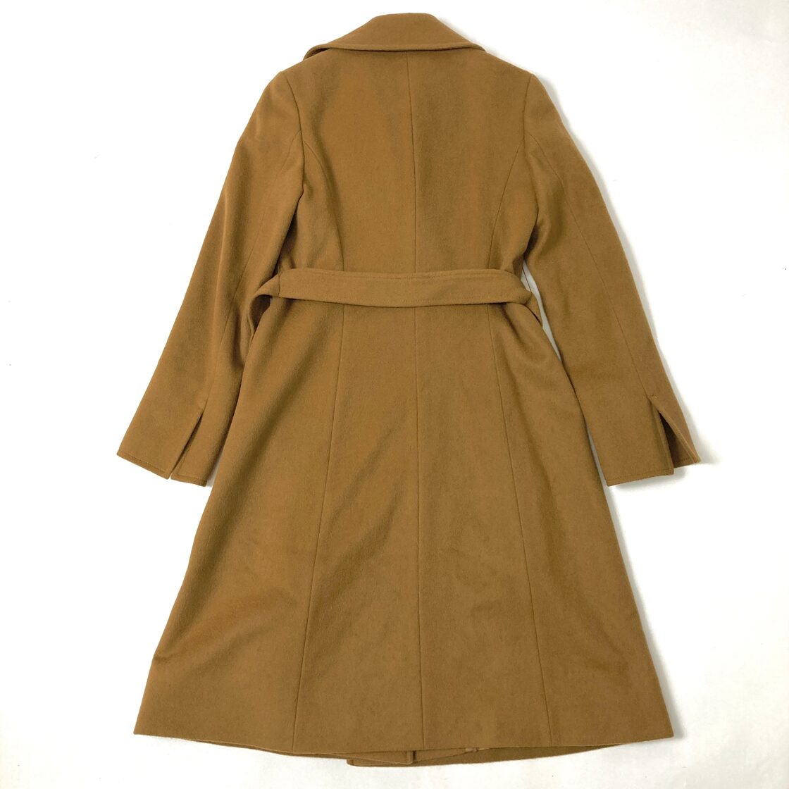 Used】DKNY カシミヤ混 ウエストマーク ロングコート | Pay ID