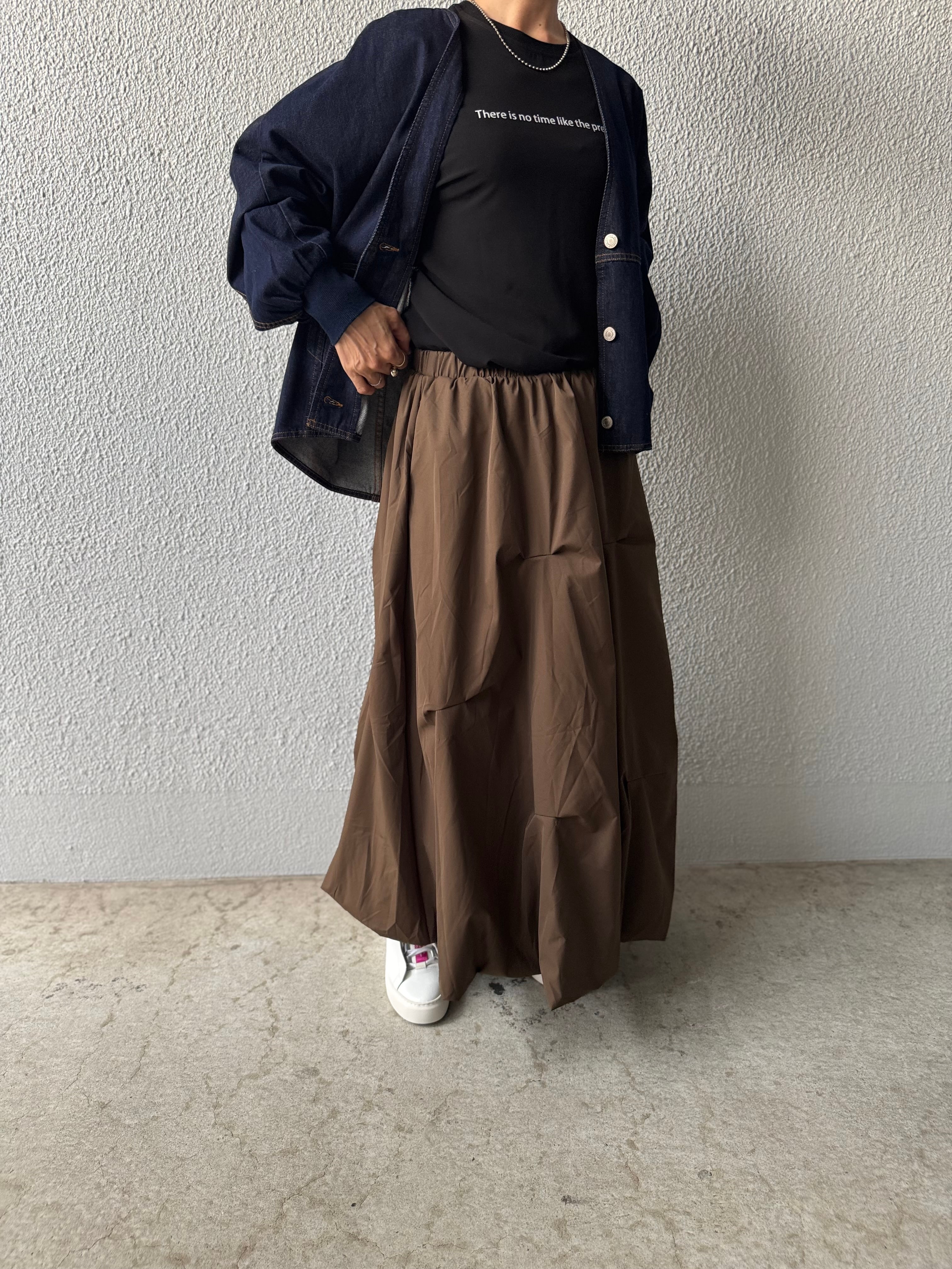 【SELECT】ランダムタックバルーンスカート