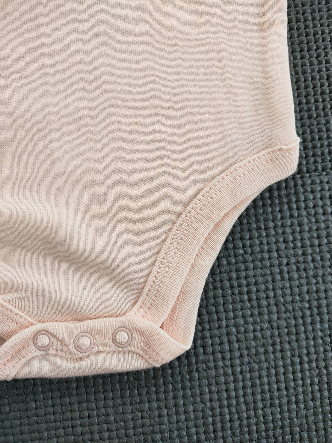 Boho baby/Long sleeve &Classic bow SET 1Y/Pearl×Pistachio 長袖ロンパ&リボンセット