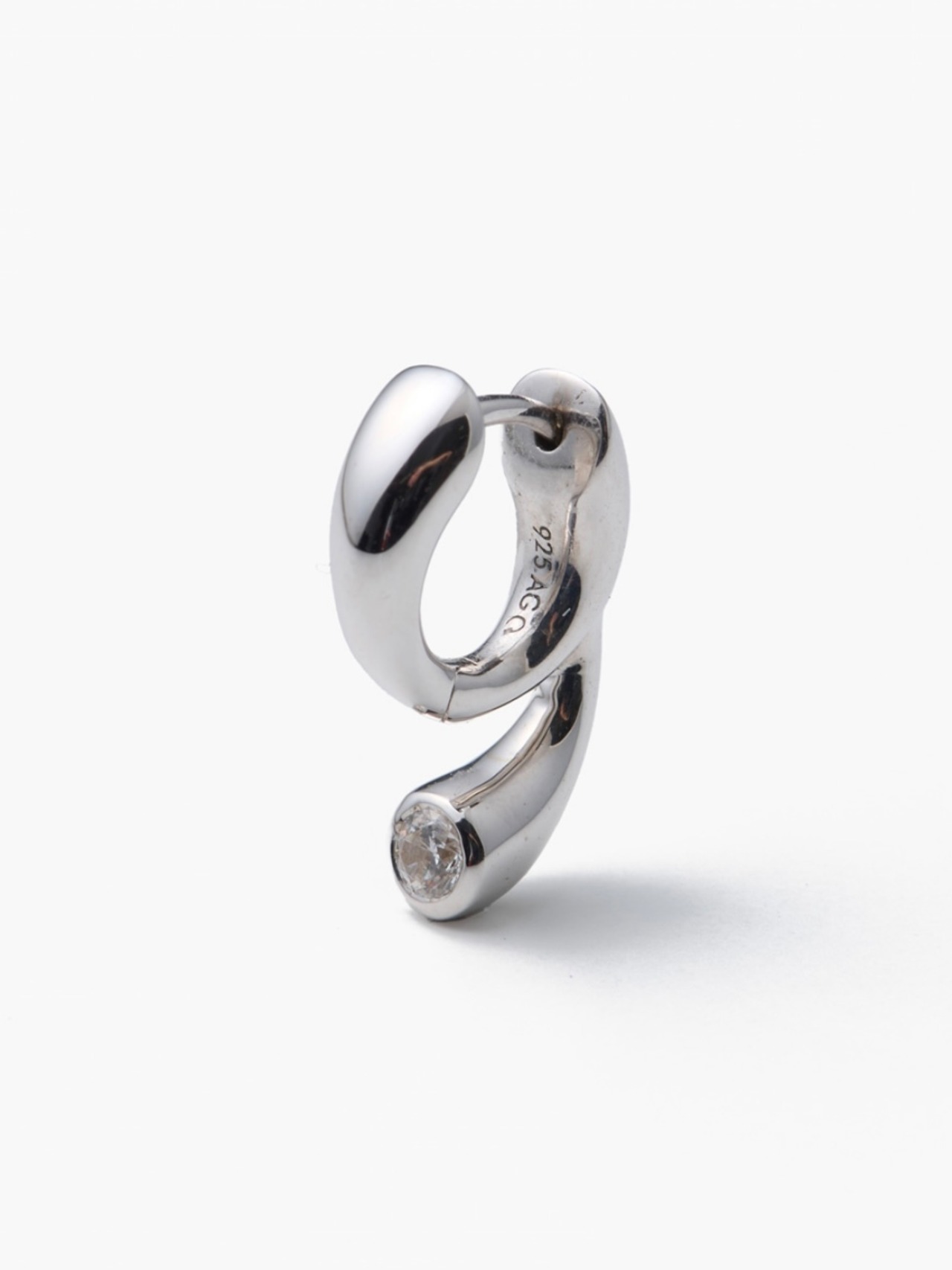 MARIA BLACK マリア・ブラック/ Mermaid Pool Huggie Pierced Earring - Silver / ピアス - 1