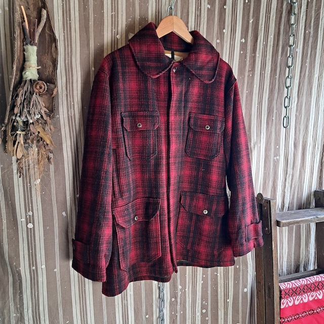 70's~80's アメリカ製 Woolrich マッキノージャケット used [512058]