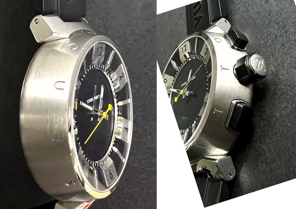 LOUIS VUITTON ルイヴィトン Tambour IN Black タンブール イン