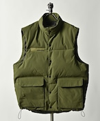 ADAM PATEK  back coating ripstop looose padded vest (KHA) AP2323018