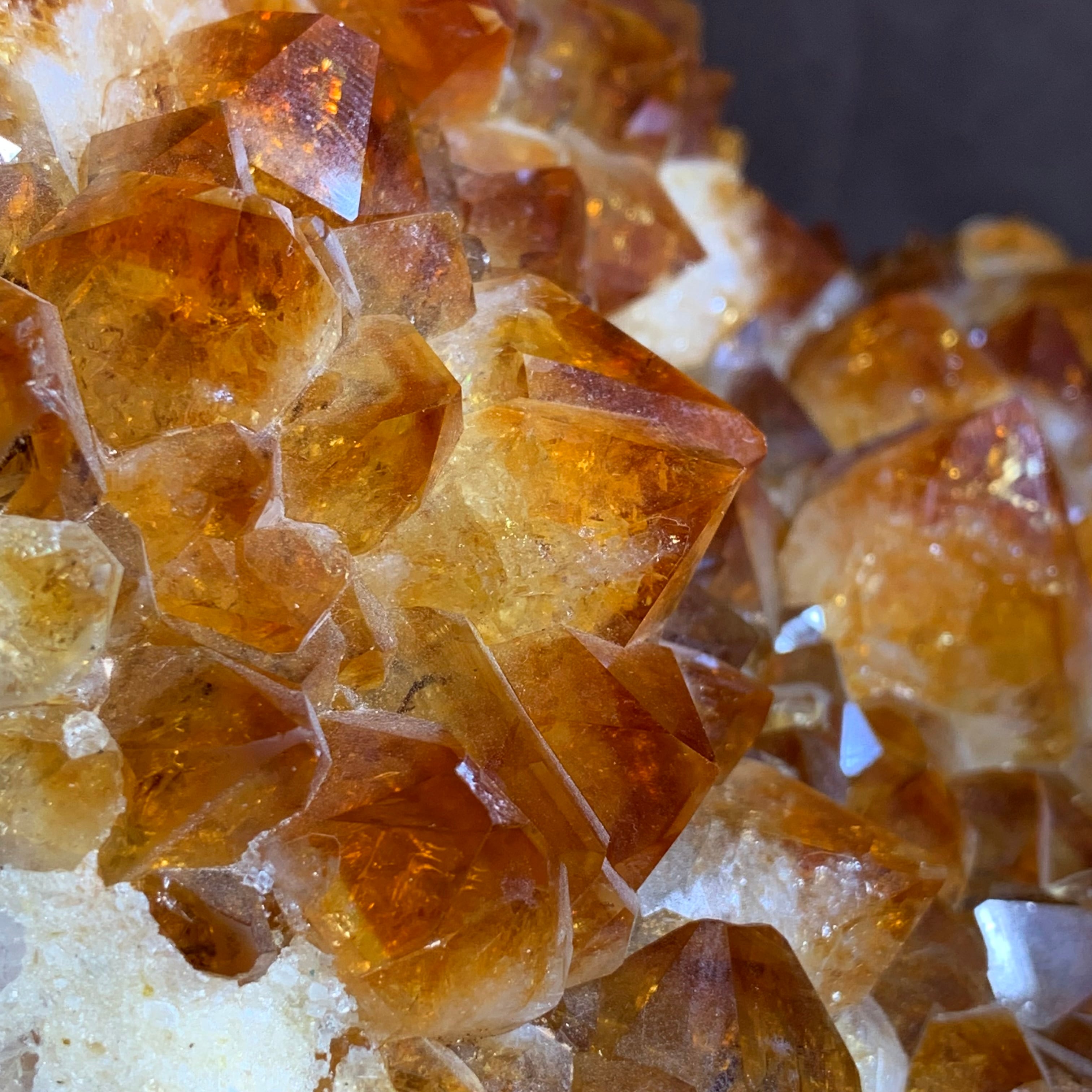 大型☆ディープシトリン 原石クラスター | Naturaltreasure