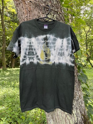 OUTFLOW x KAYA 限定手染め T-shirt   color / 7 BlacK/M