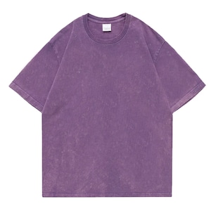 男性と女性のためのウォッシュドコットン半袖Tシャツ,レトロなカジュアルウェア,原宿,パンクパターン,洗浄,ストリート,ヒップホップ ボトム ボトムス ズボン T240619132821_04