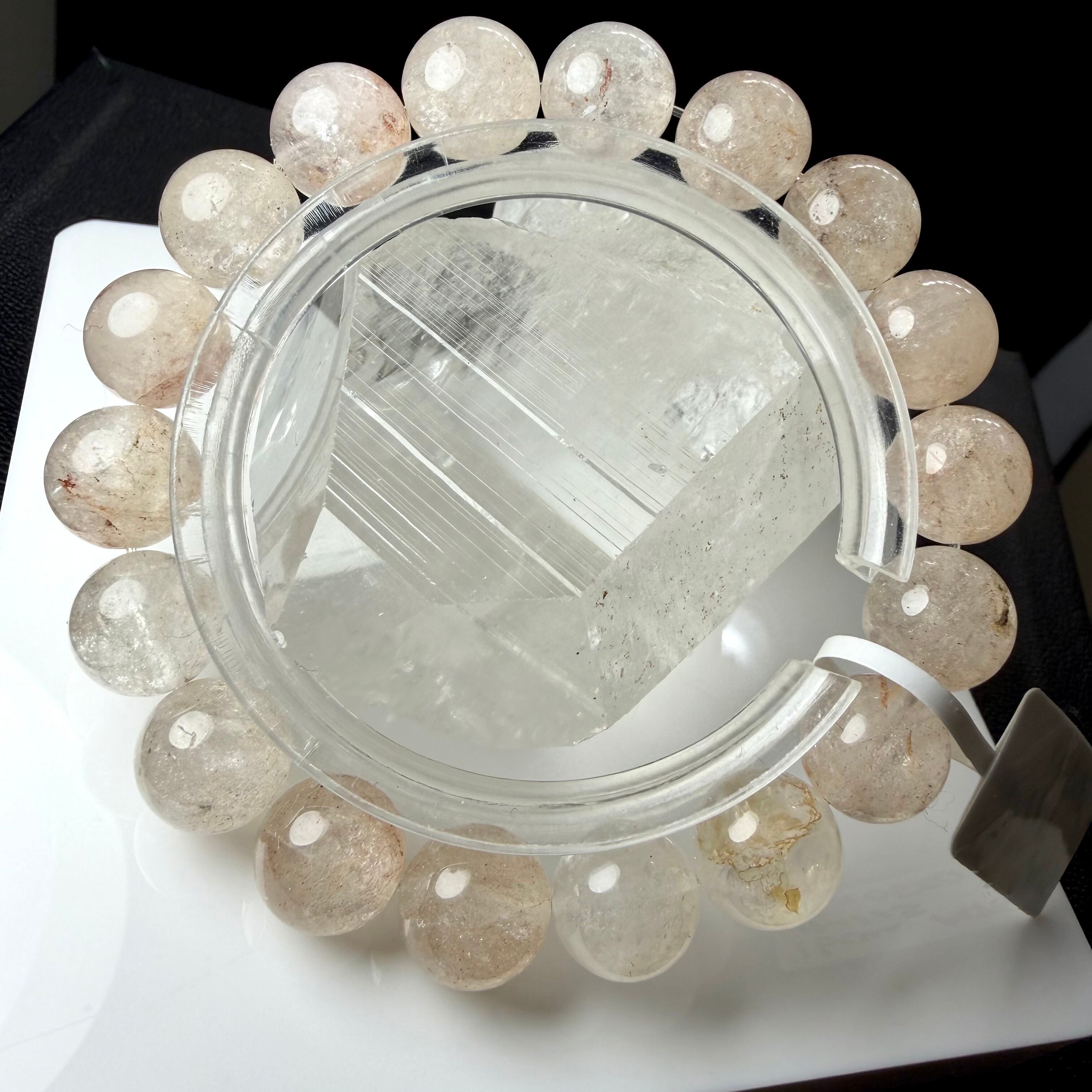 no.MT6 原石からお仕立てした マニカラン 約11-11.5mm