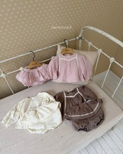 韓国子供服 / 26Autumn / ?取寄?MienbloomB / ルネブラウス / ベビー服 / キッズ服 *1号~11*