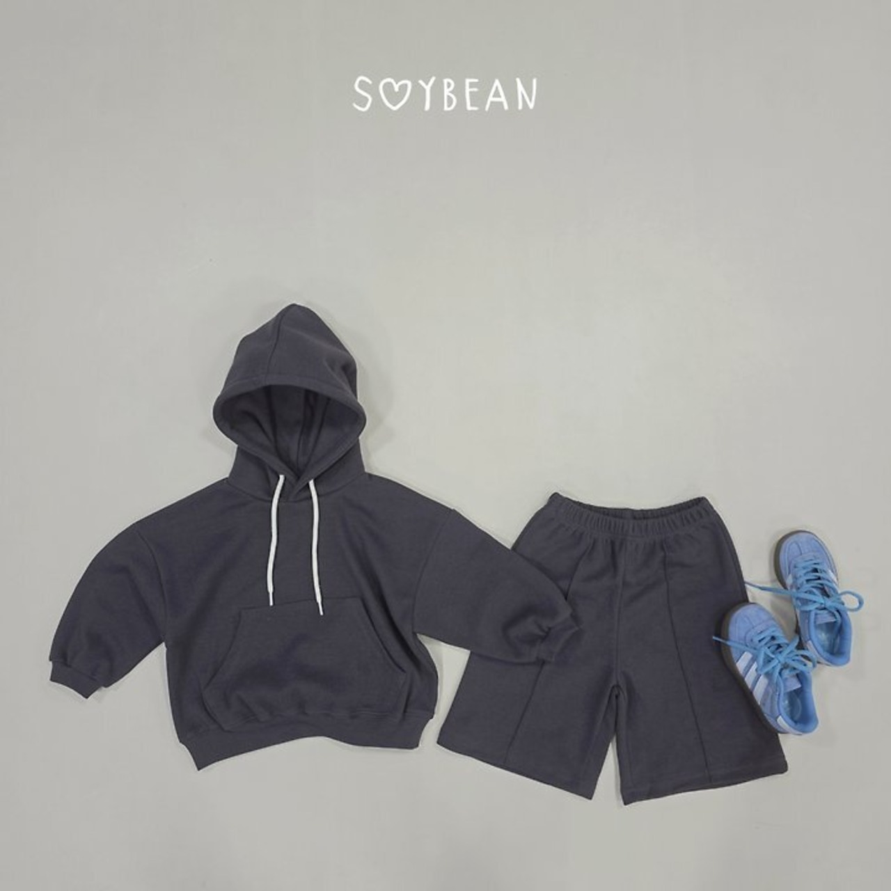 【取寄】SOYBEAN フードバミューダ上下セット｜秋服｜韓国子供服｜ 26/AT