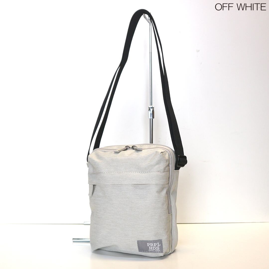 杢調ポリエステル4ポケット縦型ミニショルダー 【12-2052